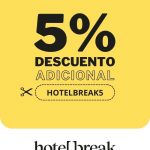 5% descuento hotelbreak